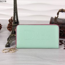 Christian Dior Hellgrüne Reißverschlussgeldbörse 116 Christian Dior Hellgrüne Reißverschlussgeldbörse 116