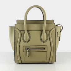 Celine Medium Luggage Tote Beige Graue Ledertasche