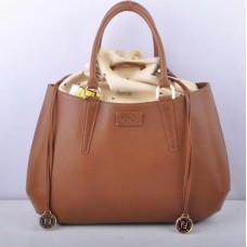 Fendi B Fab Earth Gelbe Hirschleder Große Henkeltasche