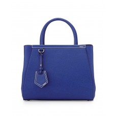 Fendi 2Jours Mini-Einkaufstasche Kobaltblau Fendi 2Jours Mini-Einkaufstasche Kobaltblau