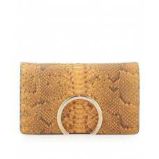 Chloe Gabrielle Python Clutch Bag Tan Chloe Gabrielle Python Clutch Bag Tan