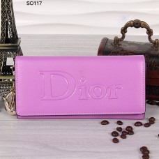 Christian Dior Lila Klappgeldbörse 117 Christian Dior Lila Klappgeldbörse 117