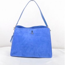 Celine EDGE Wildledertasche Blau 309
