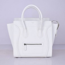 Celine Große Luggage Tote Handtasche, Weiß, 30 cm Celine Große Luggage Tote Handtasche, Weiß, 30 cm