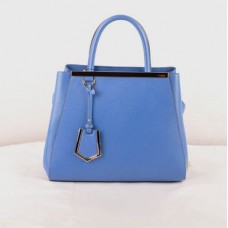 Fendi 2jours Blue Cross Veins Leder kleine Tasche Fendi 2jours Blue Cross Veins Leder kleine Tasche