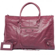 Balenciaga Weekender Cassis