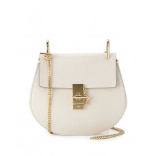 Chloe Drew Kleine Schultertasche Off-White