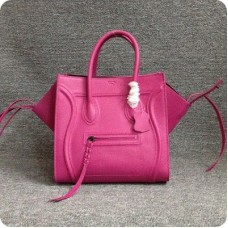 Celine Boston Ledertaschen in tiefem Rosa Celine Boston Ledertaschen in tiefem Rosa