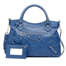 Balenciaga Giant Silver Town Bleu Cobalt