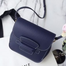 Celine Navy Tab Umhängetasche