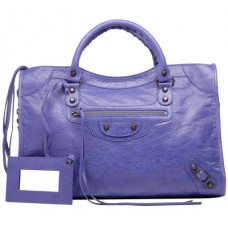 Balenciaga City Bleu Lavande