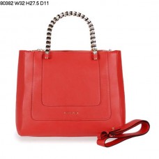 Bvlgari Neue Serpenti Handtasche aus Kalbsleder, Wassermelonenrot 80382 Bvlgari Neue Serpenti Handtasche aus Kalbsleder, Wassermelonenrot 80382