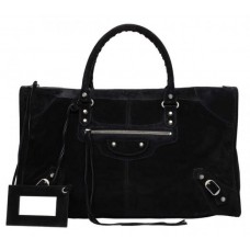 Balenciaga Baby Daim Work Anthrazit/Argente