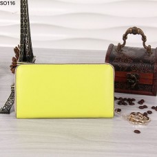 Christian Dior Geldbörse mit Reißverschluss in Zitronengelb 116 Christian Dior Geldbörse mit Reißverschluss in Zitronengelb 116