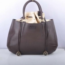 Fendi B Fab Große Henkeltasche aus kaffeebraunem Hirschleder Fendi B Fab Große Henkeltasche aus kaffeebraunem Hirschleder