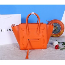 Celine Boston Orange Square Kalbsledertaschen Celine Boston Orange Square Kalbsledertaschen