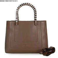 Bvlgari Neue Serpenti Handtasche aus Kalbsleder, Khaki, 80382 Bvlgari Neue Serpenti Handtasche aus Kalbsleder, Khaki, 80382