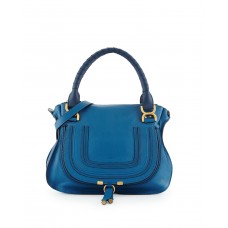 Chloe Marcie Medium Satchel Bag Kobalt Chloe Marcie Medium Satchel Bag Kobalt
