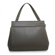 Celine EDGE Original Ledertasche Khaki 3405