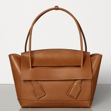 Bottega Veneta Arco 48 Bag in Wood Französisches Kalbsleder Bottega Veneta Arco 48 Bag in Wood Französisches Kalbsleder