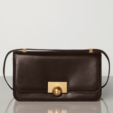 Bottega Veneta BV Classic Bag aus schokoladenbraunem französischem Kalbsleder Bottega Veneta BV Classic Bag aus schokoladenbraunem französischem Kalbsleder