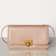Bottega Veneta BV Klassische Tasche aus nudefarbenem französischem Kalbsleder Bottega Veneta BV Klassische Tasche aus nudefarbenem französischem Kalbsleder