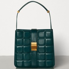 Bottega Veneta Gepolsterte Marie Tasche aus grünem Papierkalbsleder Bottega Veneta Gepolsterte Marie Tasche aus grünem Papierkalbsleder