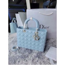 Designer Dior Lady Handtasche aus Lammleder