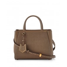 Fendi 2Jours Petite Einkaufstasche Braun Fendi 2Jours Petite Einkaufstasche Braun