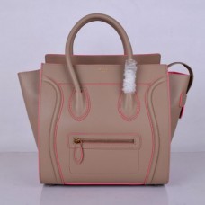 Celine Large Luggage Tote, Apricot Rose, 30 cm