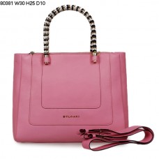 Bvlgari Neue Serpenti Ferrari Ledertasche, pink, Modell 80381