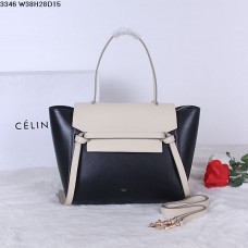 Celine Gürteltasche Schwarz Creme Naturkalbsleder Celine Gürteltasche Schwarz Creme Naturkalbsleder
