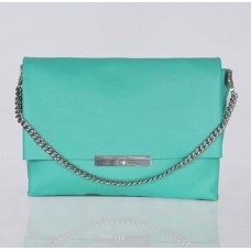 Celine Blade Flap Original Leder-Schultertasche Grün 3078A