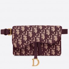 Dior Bordeaux Oblique Satteltasche Dior Bordeaux Oblique Satteltasche