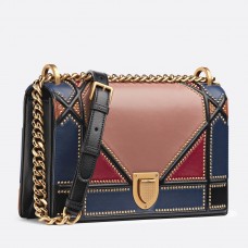 Dior Diorama Tasche aus mehrfarbigem Patchwork Dior Diorama Tasche aus mehrfarbigem Patchwork