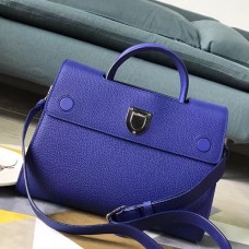 Dior Diorever Tote Bag aus blauem Kalbsleder Dior Diorever Tote Bag aus blauem Kalbsleder