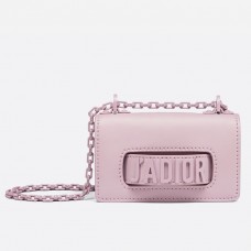 Dior Mini J'Adior Tasche aus rosafarbenem, ultramattem Kalbsleder Dior Mini J'Adior Tasche aus rosafarbenem, ultramattem Kalbsleder