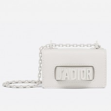 Dior Mini J'Adior Tasche aus weißem, ultramattem Kalbsleder Dior Mini J'Adior Tasche aus weißem, ultramattem Kalbsleder