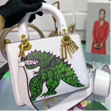 Dior Medium Lady Dior Tasche mit Eidechsenmuster von Niki De Saint Phalle Dior Medium Lady Dior Tasche mit Eidechsenmuster von Niki De Saint Phalle
