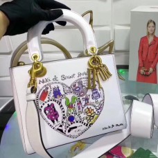 Dior Lady Dior Tasche (mittelgroß) mit Niki De Saint Phalle Print Herz Dior Lady Dior Tasche (mittelgroß) mit Niki De Saint Phalle Print Herz