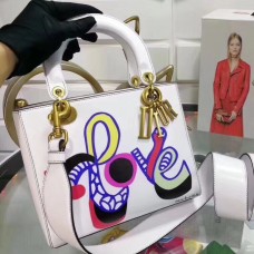 Dior Lady Dior Tasche (mittelgroß) mit Niki De Saint Phalle Print Love Dior Lady Dior Tasche (mittelgroß) mit Niki De Saint Phalle Print Love