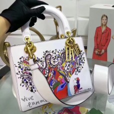 Dior Lady Dior Tasche (mittelgroß) mit Niki De Saint Phalle Print Tree