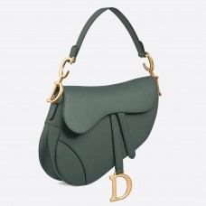 Dior Satteltasche aus genarbtem Kalbsleder in Storm Blue Dior Satteltasche aus genarbtem Kalbsleder in Storm Blue