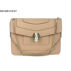 Bvlgari Serpenti Schultertasche GM aus Kalbsleder, Rosa 233 Bvlgari Serpenti Schultertasche GM aus Kalbsleder, Rosa 233