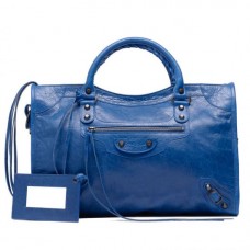 Balenciaga City Blau Kobalt