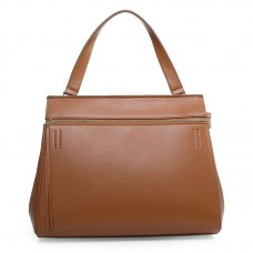 Celine EDGE Original Ledertasche, Hellbraun, 3405