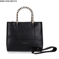 Bvlgari Neue Serpenti Ferrari Ledertasche, Schwarz, 80381