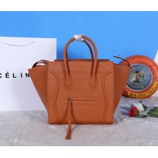 Celine Boston Tasche aus braunem Kalbsleder Celine Boston Tasche aus braunem Kalbsleder